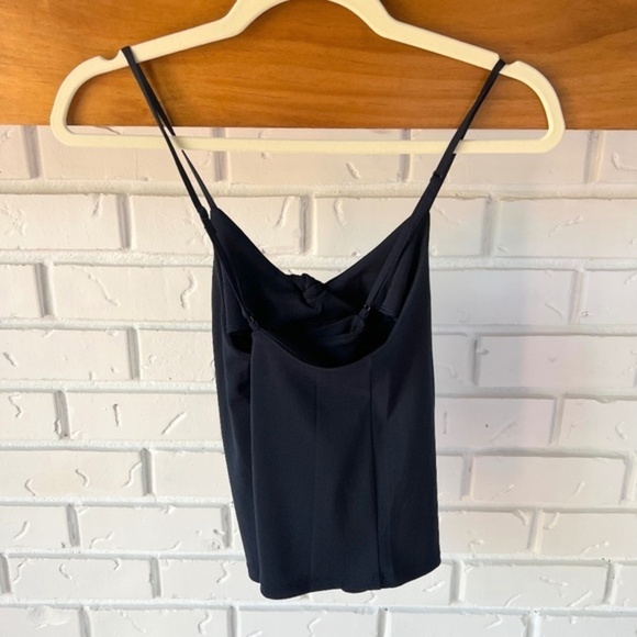 Banana Republic Factory Twist-Front Camisole, Preppy Navy, Size XS - Picture 4 of 10